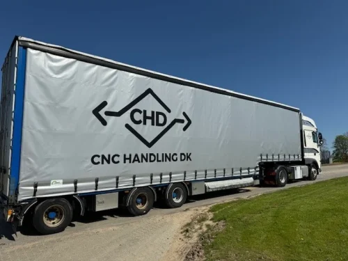 CHD Nedbygget trailer - Til maskintransport og når vi skal have vores 20Tons truck med.