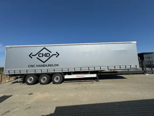 CHD Lukket Trailer - Til maskintransport af maskiner
